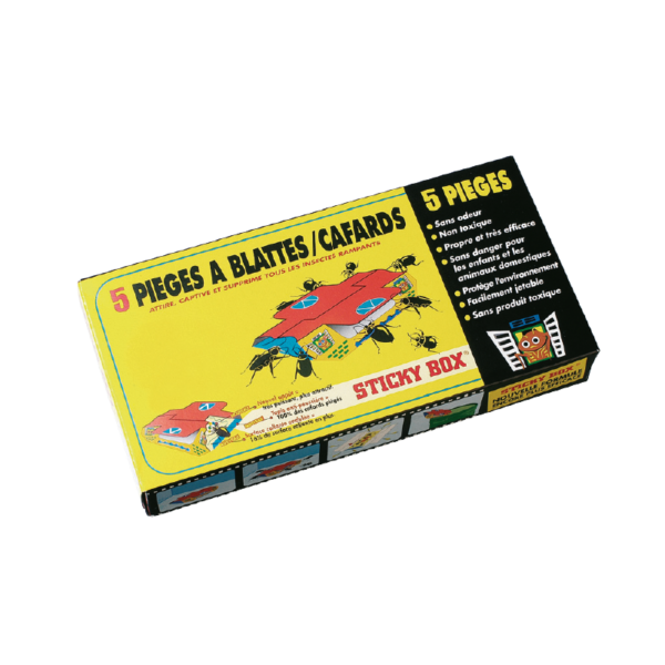STICKY BOX piège détection cafards